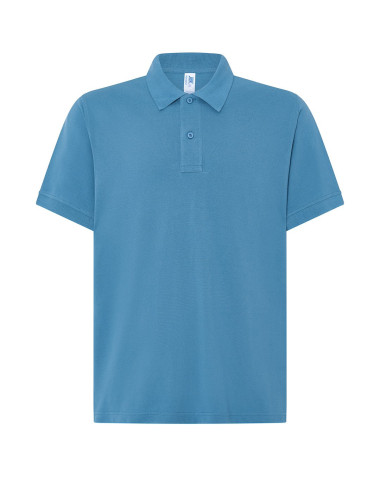 JHK Herren-Poloshirts POLO PORA 210 JH PB – Petrolblau