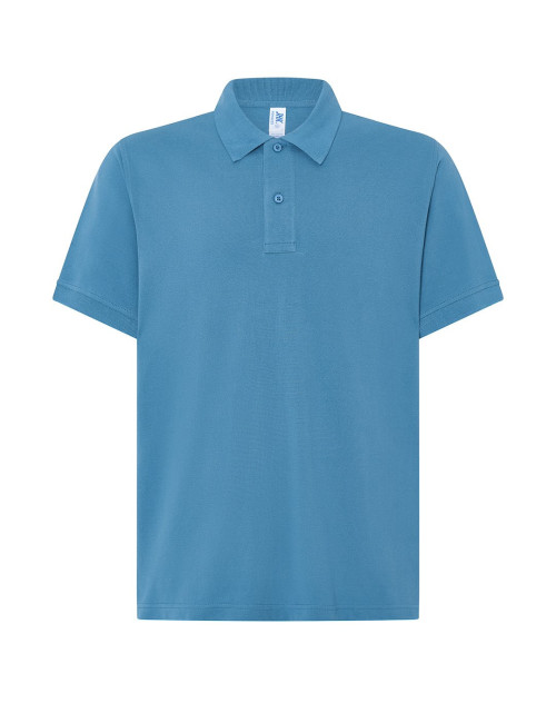 JHK Herren-Poloshirts POLO PORA 210 JH PB – Petrolblau