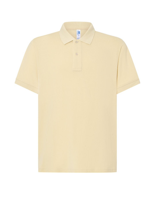 JHK Herren-Polohemden POLO PORA 210 JH BT-Buttercreme