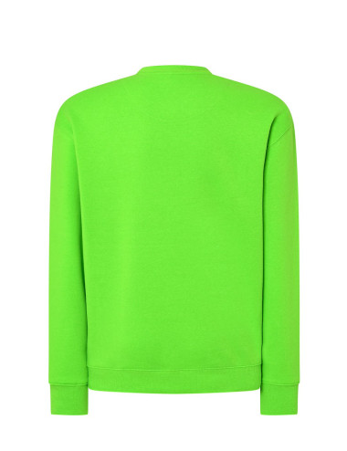 JHK Bluza Dresowa Męskie SWRA 290 SWEATSHIRT LMF - Lime Fluor