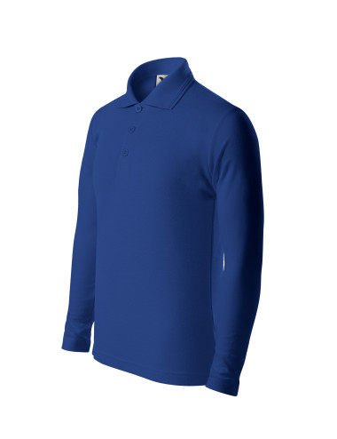 Koszulka polo dziecięca Pique polo ls 241 chabrowy Malfini