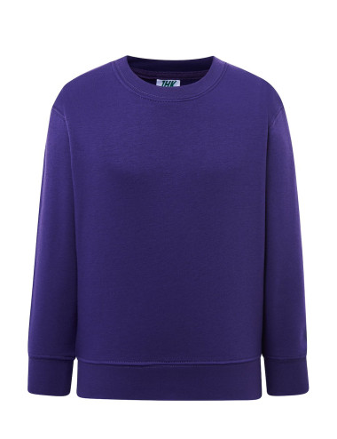 JHK Bluza Dresowa Dziecięce SWRK 290 KID SWEATSHIRT PU - Purple