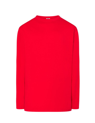 JHK Koszulka męska TSRA 150 LS T-SHIRT WR - Warm Red