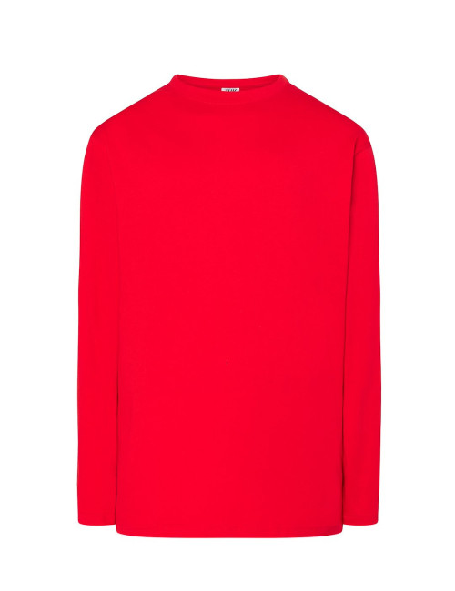 JHK Koszulka męska TSRA 150 LS T-SHIRT WR - Warm Red