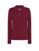 JHK Koszulki poloDamskie POPL 200 LS BU - Burgundy