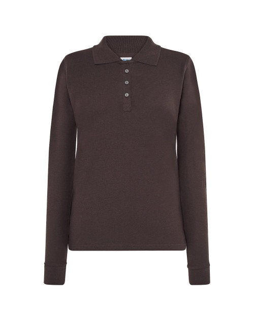 JHK Koszulki poloDamskie POPL 200 LS GF - Graphite