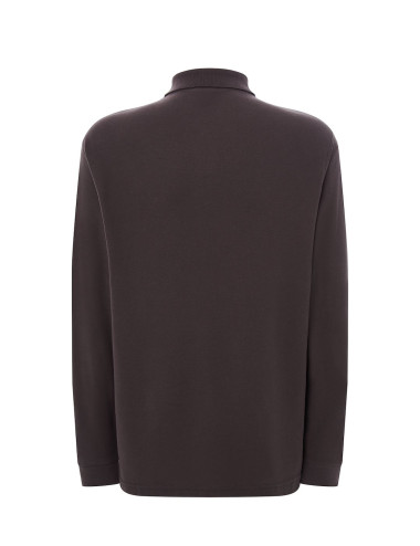 JHK Koszulki polo Męskie POLO PORA 210 LS GF - Graphite