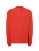 JHK Men`s Polo Shirts POLO PORA 210 LS WR - Warm Red