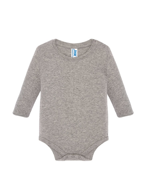 JHK Koszulka dziecięca TSRB BABY BODY LS GM - Grey Melange