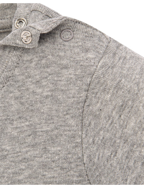 JHK Koszulka dziecięca TSRB BABY BODY LS GM - Grey Melange
