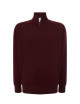 JHK Bluzy Dresowe Męskie FULL ZIP SWEATSHIRT CA - Cardinal