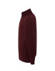 JHK Bluzy Dresowe Męskie FULL ZIP SWEATSHIRT CA - Cardinal