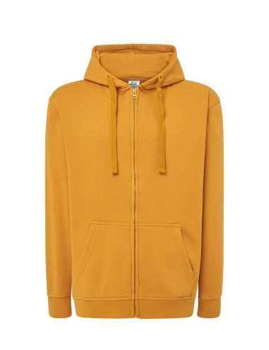 JHK Bluzy Dresowe Męskie JHK SWUA HOOD SWEATSHIRT MU - Mustard