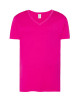 JHK Herren-T-Shirt TSUA PICO URBAN V-Ausschnitt FU - Fuchsia
