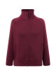 JHK Bluza Dresowa Dziecięca KID FULL ZIP BU - Burgundy