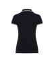 JHK Koszulki polo Damskie POPL 200 BKWH - Black/White