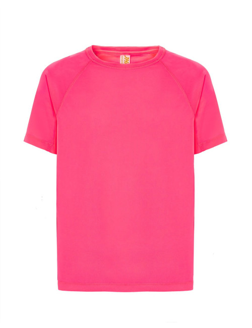 JHK Koszulka męska  T-SHIRT SPORT MAN FUF - Fucsia Fluor