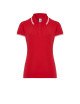 JHK Koszulki polo Damskie POPL 200 RDWH - Red/White