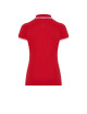 JHK Koszulki polo Damskie POPL 200 RDWH - Red/White