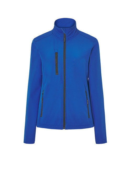 JHK Kurtka damska   SOFTSHELL JACKET LADY  RB - Royal Blue