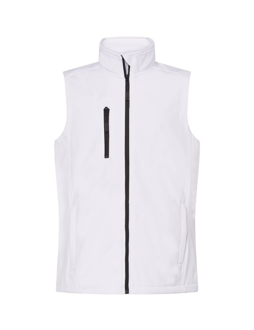 JKH Kurtki  SOFTSHELL VEST WH White
