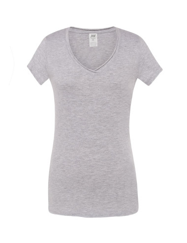 JHK Women`s T-shirt TSUL SCL SICILIA AY - Ash Grey