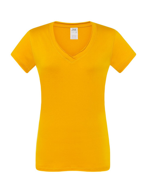 JHK Women`s T-shirt TSUL SCL SICILIA MU - Mustard