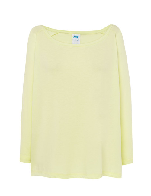 JHK Women's T-shirt TSUL MLDV MALADIVAS LYN - Light Yellow Neon
