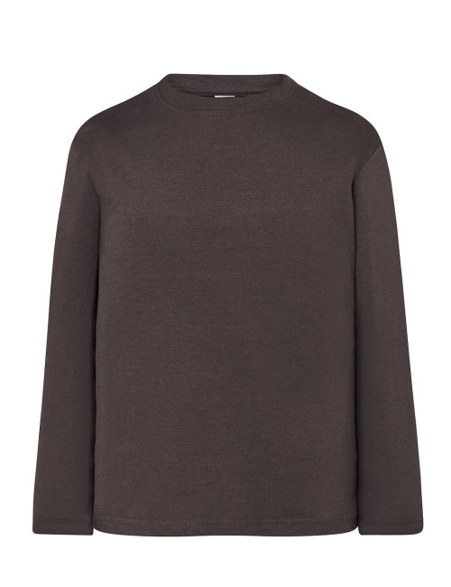 JHK TSRK 150 LS Kinder-T-Shirt GF - Graphit