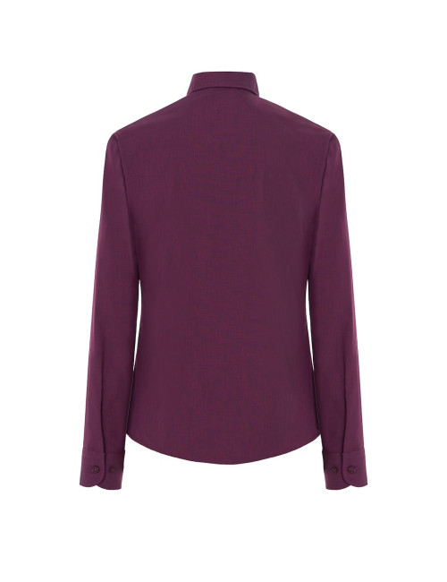 JHK Women's Shirt SHL POP DR - Dark Rose