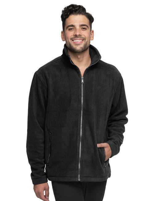 Bluza polar Męska Double czarny Promostars