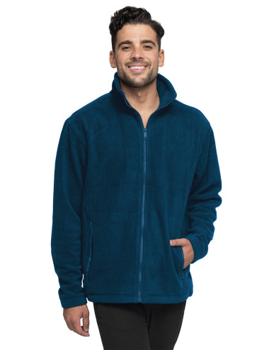 Bluza polar Męska Double ciemny niebieski Promostars