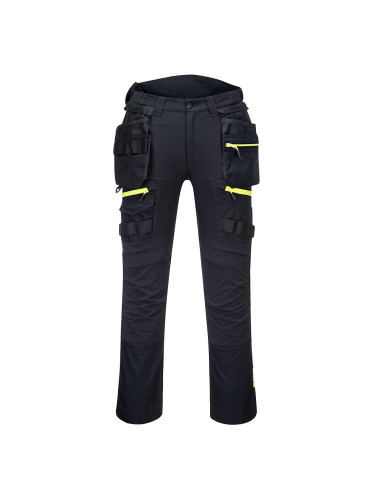 Portwest Black DX4 Holster Pocket Trousers