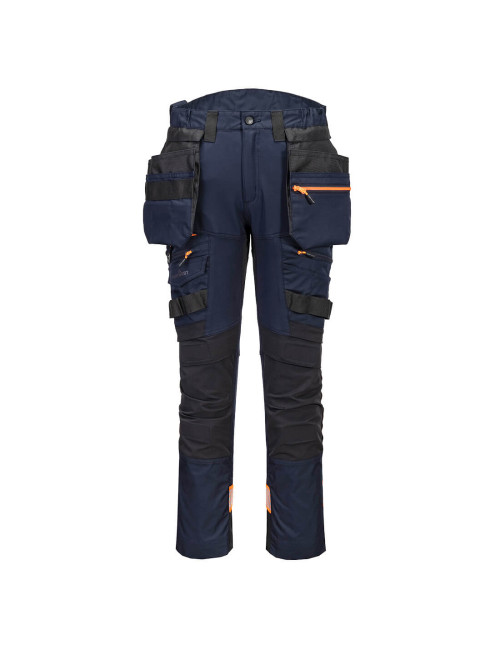 Portwest Navy Blue DX4 Holster Pocket Trousers