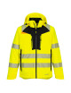 Portwest DX4 Hi-Vis Rain Jacket Yellow