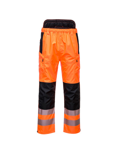 Portwest PW3 Extreme Hi-Vis Trousers Orange/Black