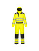 Portwest PW3 Hi-Vis Winter Coverall Yellow/Black