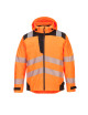 Portwest PW3 Extreme Hi-Vis Rain Jacket Orange/Black