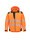Portwest PW3 Extreme Hi-Vis Rain Jacket Orange/Black