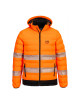 Portwest Ultrasonic Hi-Vis Heated Jacket Orange/Black