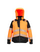 Portwest PW3 Women's Hi-Vis Winter Jacket Orange/Black