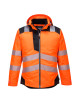 Portwest PW3 Hi-Vis Winter Jacket Orange/Black
