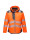 Portwest PW3 Hi-Vis Winter Jacket Orange/Grey