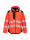 Portwest PW3 Hi-Vis Winter Jacket Red/Black