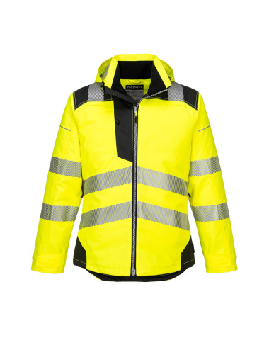 Portwest PW3 Hi-Vis Winter Jacket Yellow/Black