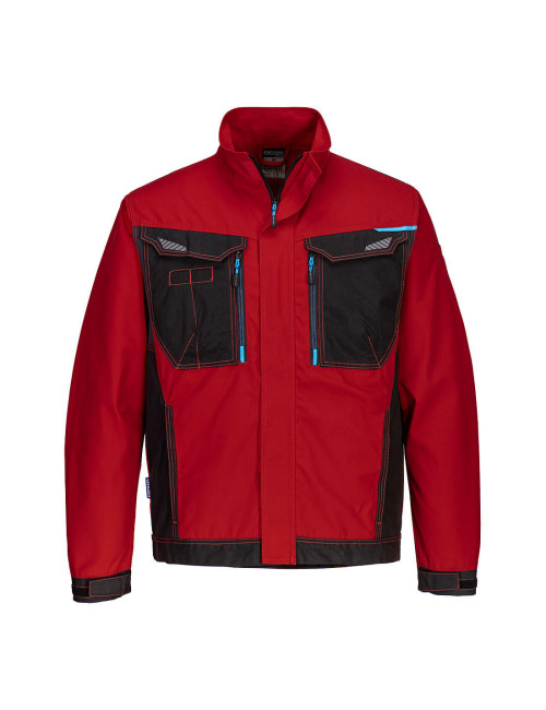 Portwest WX3 Deep Red Work Sweatshirt