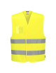 High Visibility Vest with Double ID Holder 9.80 Portwest