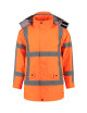 Kurtka robocze unisex Rws parka T50 fluorescencyjny pomarańczowy Malfini Tricorp