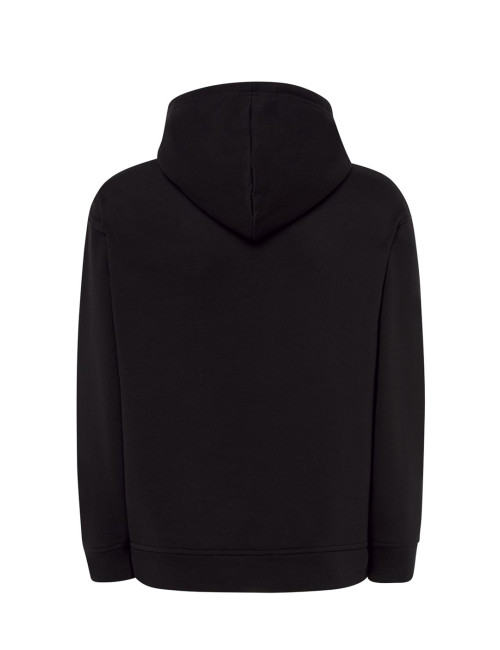 JHK Bluza dresowa męska KANGAROO 320 SWEATSHIRT BK - Black