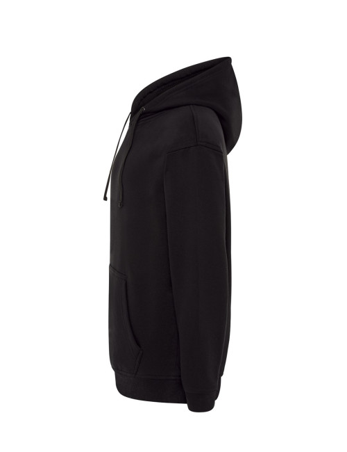 JHK Bluza dresowa męska KANGAROO 320 SWEATSHIRT BK - Black